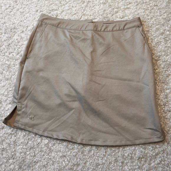 Tan Under Armor Skort - Size 6 - Picture 1 of 5